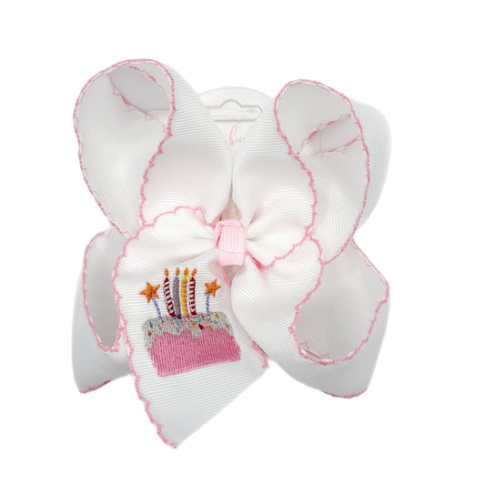 Birthday Cake Hair Bow